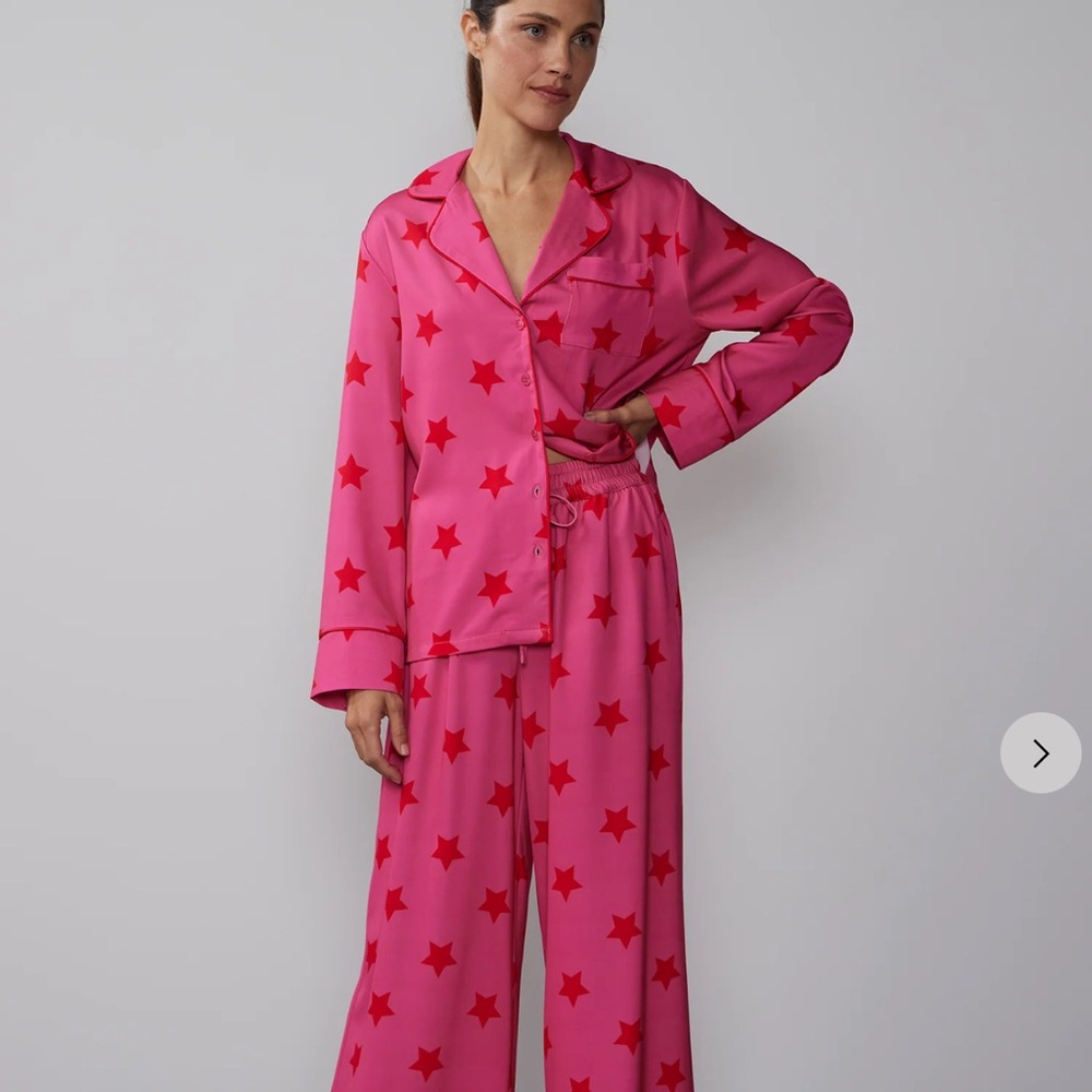 Pink Star Pajama Set NEW!! Valentine ❤️